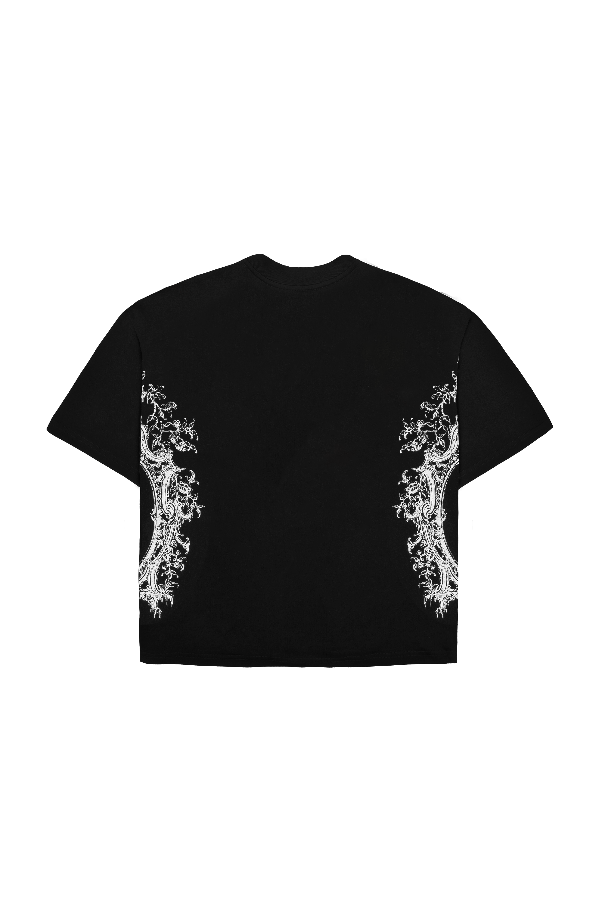 Angel Shorter Fit Black T-shirt